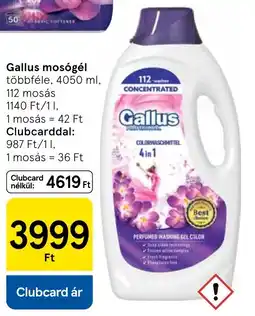 Tesco Gallus mosógél ajánlat