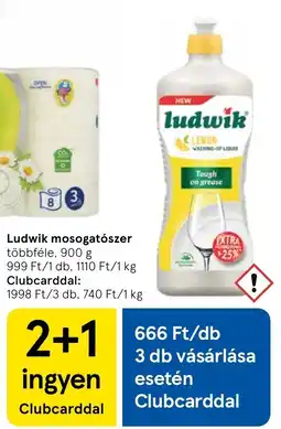Tesco Ludwik mosogatószer ajánlat