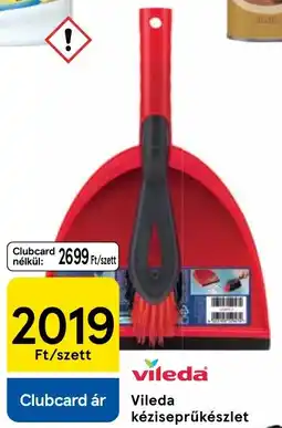 Tesco Vileda kéziseprűkészlet ajánlat