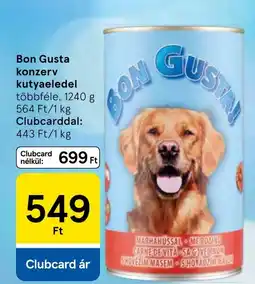 Tesco Bon Gusta konzerv kutyaeledel ajánlat