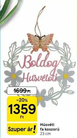 Tesco Húsvéti fa koszorú ajánlat