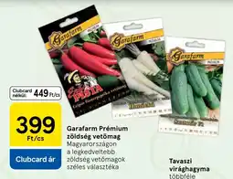 Tesco Garafarm Prémium zöldség vetőmag ajánlat