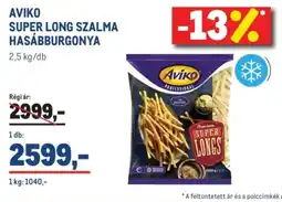 Metro AVIKO SUPER LONG SZALMA HASÁBBURGONYA ajánlat