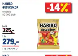 Metro HARIBO GUMICUKOR ajánlat