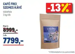 Metro CAFÉ FREI SZEMES KÁVÉ ajánlat