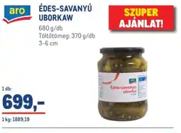 Metro aro ÉDES-SAVANYÚ UBORKAW ajánlat