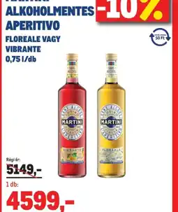Metro MARTINI ALKOHOLMENTES APERITIVO ajánlat