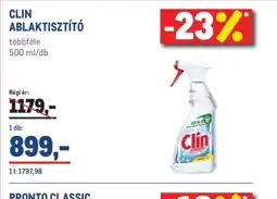 Metro CLIN ABLAKTISZTÍT ajánlat