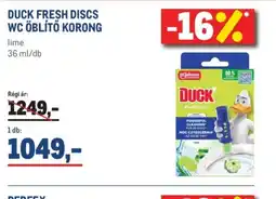 Metro DUCK FRESH DISCS WC ÖBLÍTŐ KORONG ajánlat
