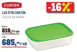 Metro CURVER LUX ÉTELTARTK ajánlat