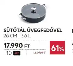 Metro SÜTŐTÁL ÜVEGFEDŐVEL ajánlat