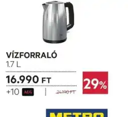 Metro VÍZFORRAL ajánlat