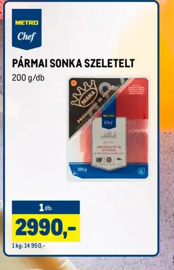 METRO Chef PÁRMAI SONKA SZELETELT