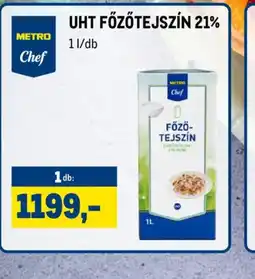 Metro METRO Chef UHT FŐZŐTEJSZÍN 21% ajánlat