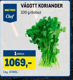 Metro METRO Chef VÁGOTT KORIANDER ajánlat