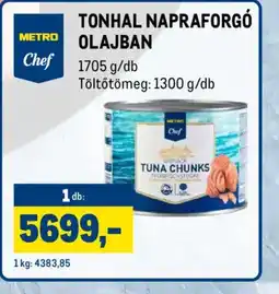 Metro METRO Chef TONHAL NAPRAFORG OLAJBAN ajánlat