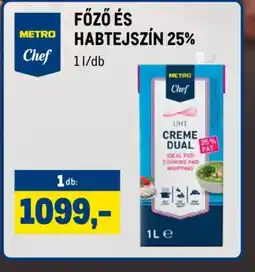 Metro METRO Chef FŐZŐ ÉS HABTEJSZÍN ajánlat