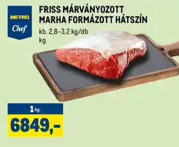 Metro METRO Chef FRISS MÁRVÁNYOZOTT MARHA HÁTSZÍN ajánlat