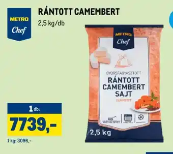 METRO Chef RÁNTOTT CAMEMBERT
