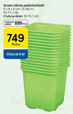 Tesco Green tálcás palántaültető ajánlat