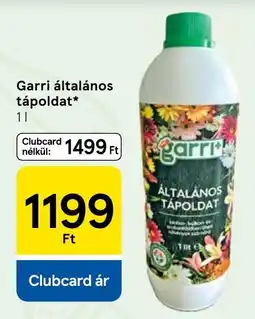 Tesco Garri általános tápoldat ajánlat