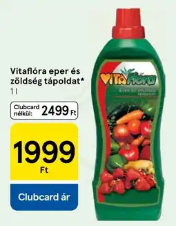 Tesco Vitaflóra eper és zöldség tápoldat ajánlat