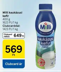 Tesco Milli kaukázusi kefir ajánlat