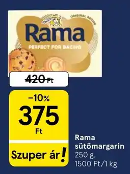 Tesco Rama sütőmargarin ajánlat