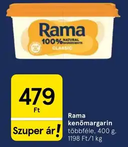 Tesco Rama kenőmargarin ajánlat