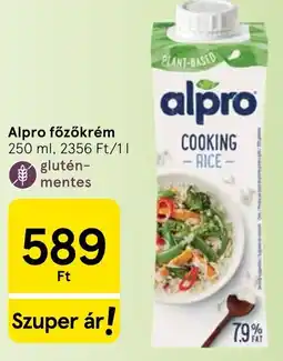 Tesco Alpro főzőkrém ajánlat