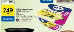 Tesco Milli hozzáadott cukor nélküli krémtúró ajánlat