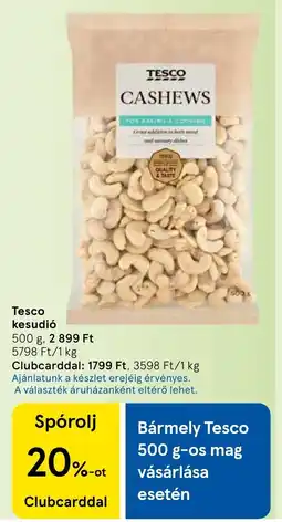 Tesco Tesco kesudió ajánlat