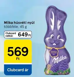 Tesco Milka húsvéti nyúl ajánlat