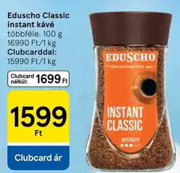 Tesco Eduscho Classic instant kávé ajánlat