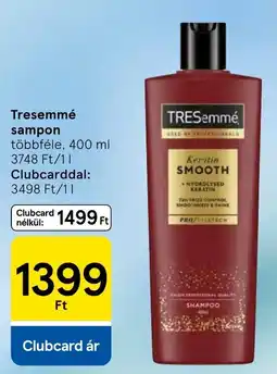 Tesco Tresemmé sampon ajánlat