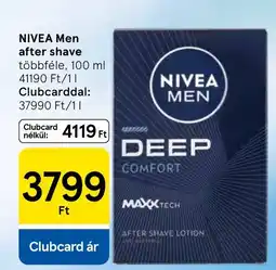 Tesco NIVEA Men after shave ajánlat