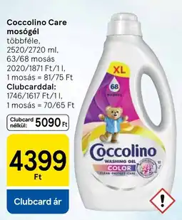Tesco Coccolino Care mosógél ajánlat