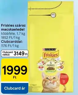 Tesco Friskies száraz macskaeledel ajánlat