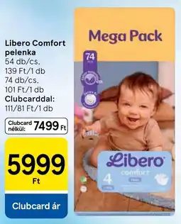 Tesco Libero Comfort pelenka ajánlat