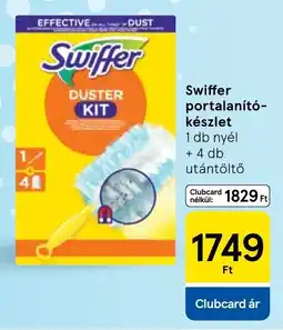 Tesco Swiffer portalanító- készlet ajánlat