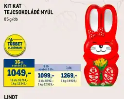 Metro KIT KAT TEJCSOKOLÁDÉ NYÚL ajánlat