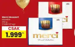 Spar Merci desszert ajánlat