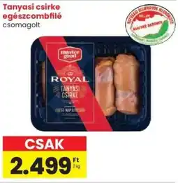 Spar Tanyasi csirke egészcombfilé ajánlat