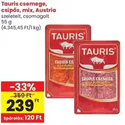 Spar Tauris csemege, csípős, mix, Austria ajánlat