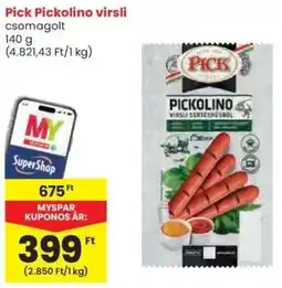 Spar Pick Pickolino virsli ajánlat