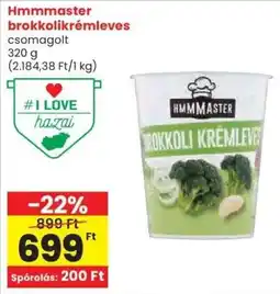 Spar Hmmmaster brokkolikrémleves ajánlat