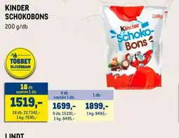 Metro KINDER SCHOKOBONS ajánlat