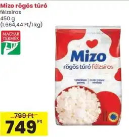 Spar Mizo rögös túró ajánlat