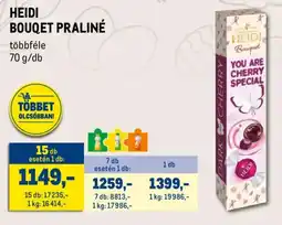 Metro HEIDI BOUQUET PRALINÉ ajánlat