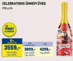 Metro CELEBRATIONS ÜNNEPI ÜVEG ajánlat